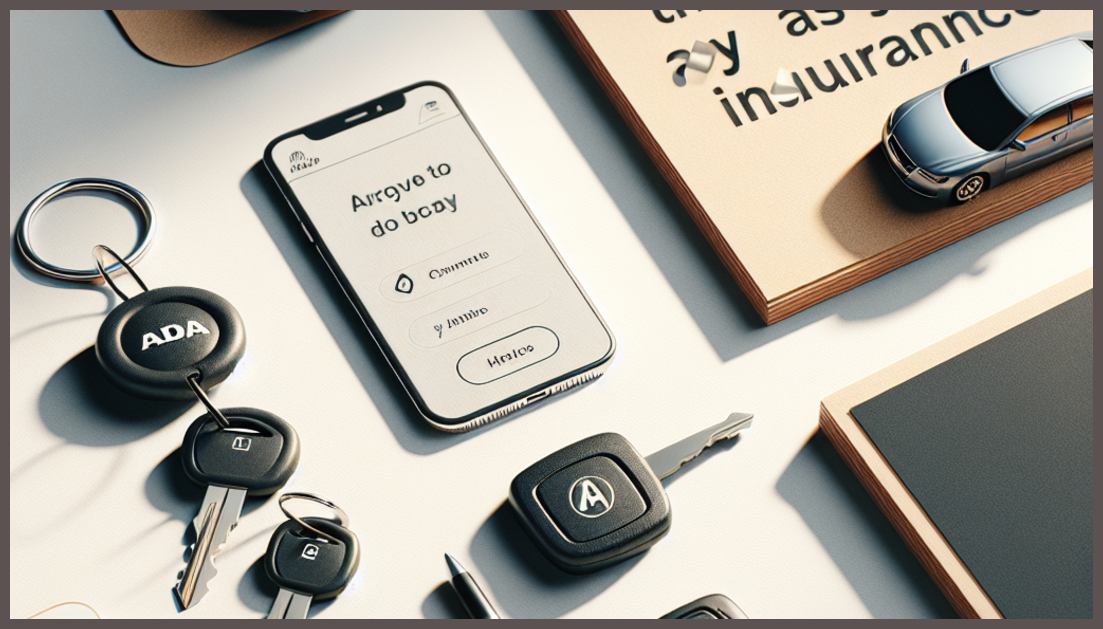 A symbol of insurance with cars and dollar signs on a simple backdrop.