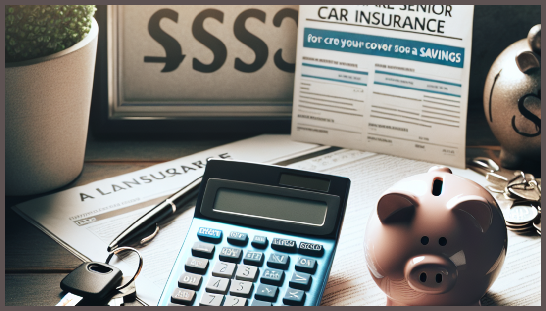 Simplistic visualization of car insurance savings for seniors